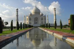 Mausoleum of the Taj Mahal in Agra